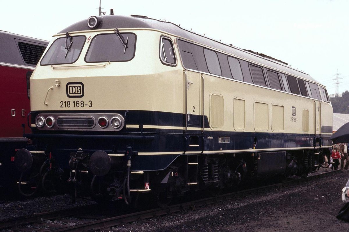 Br 218 тепловозы Германии