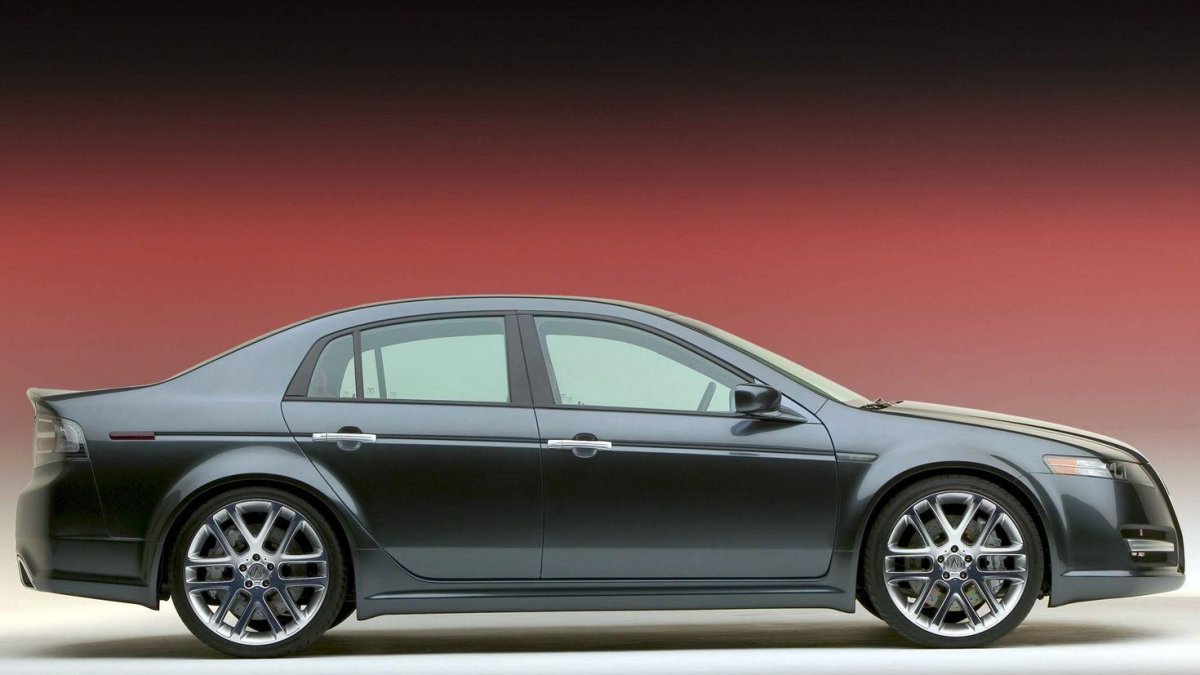 Машина сбоку