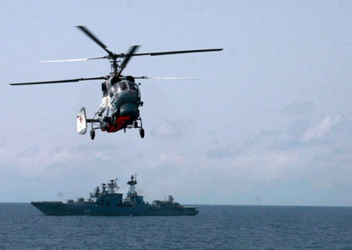 Вертолёт ка 27 ВМФ России