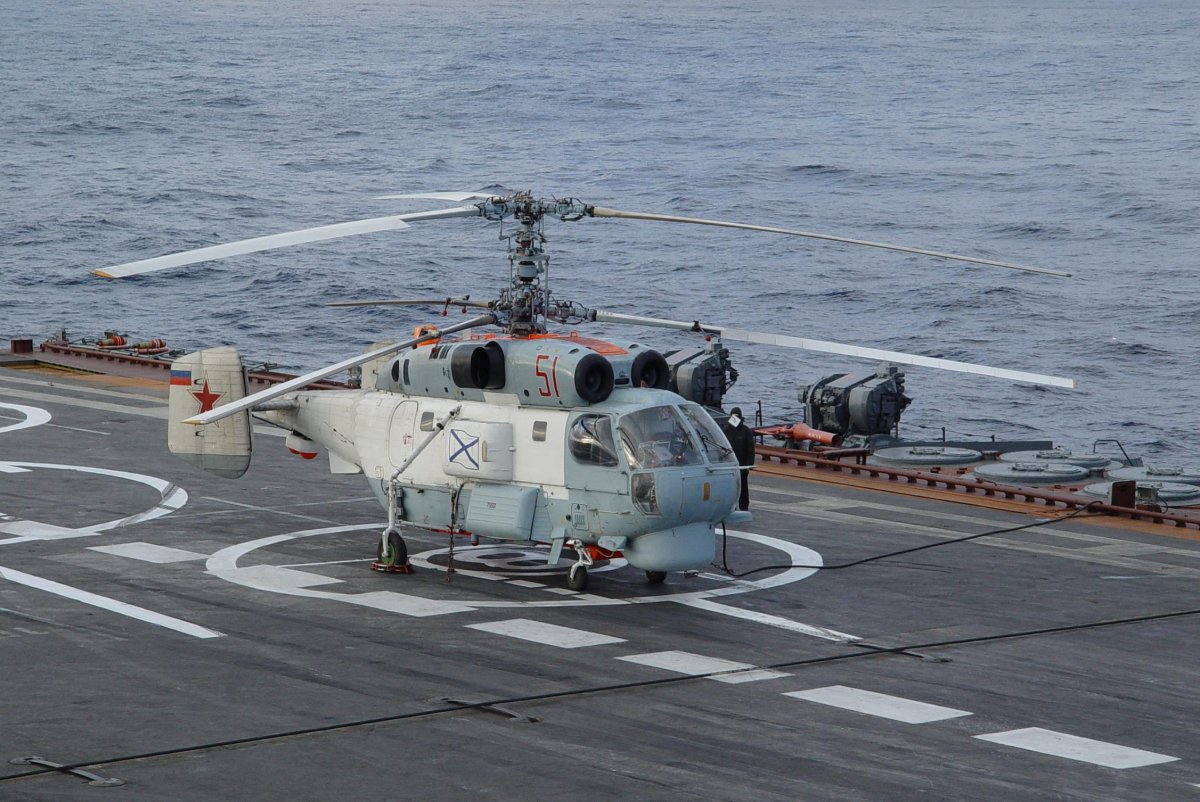 Вертолёт ка 27 ВМФ России