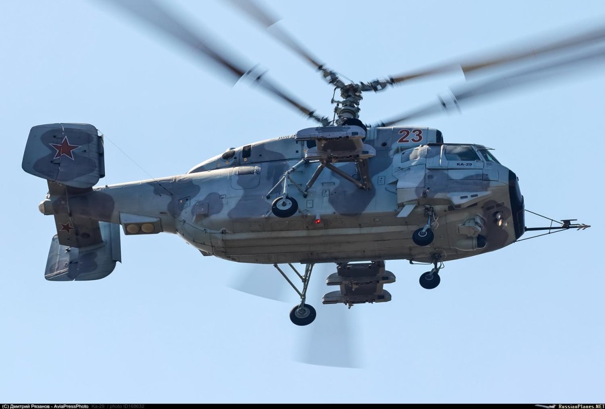 Палубный вертолет ка-29