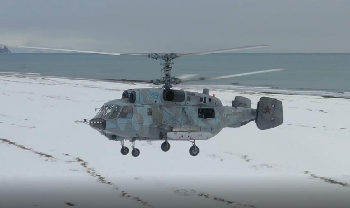 Камчатка вертолет