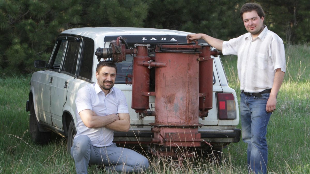 Газогенератор Жигули на дровах