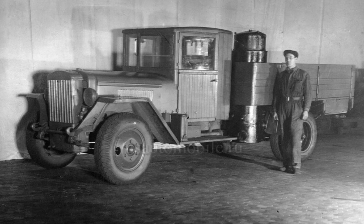 ЗИС-41 грузовик газогенераторный