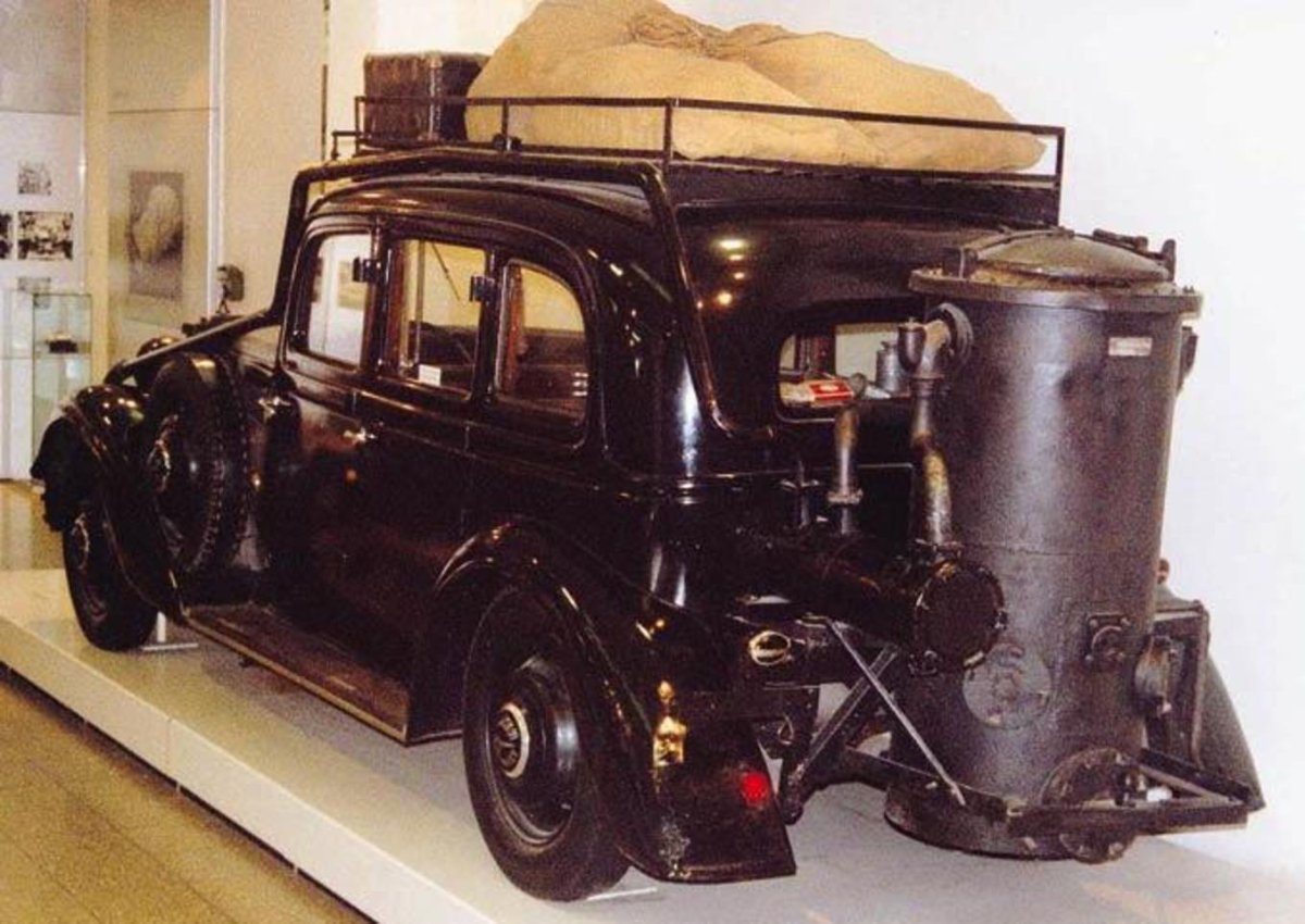 ГАЗ-51 газогенератор на дровах