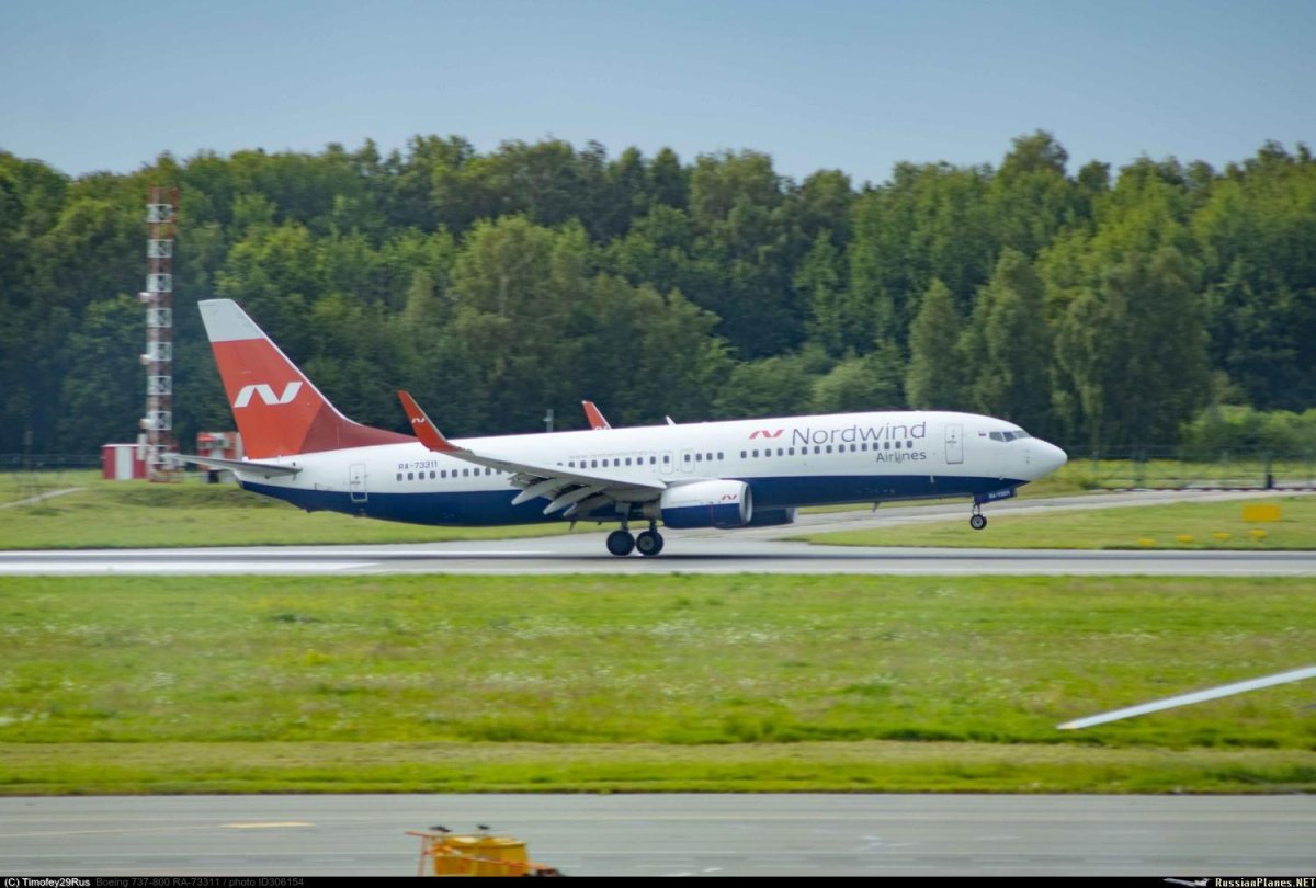 Боинг 737-800 Nordwind
