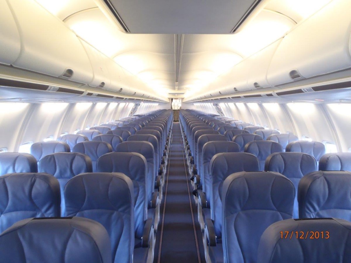 Boeing 737-800 Nordwind Airlines салон