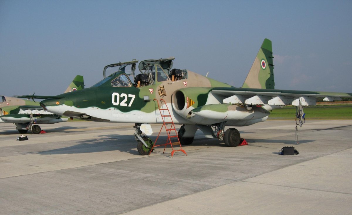 Су-25 ВВС Конго