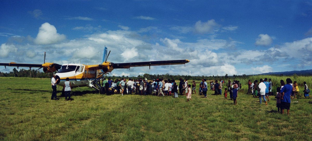 Аэропорт туфи Папуа новая Гвинея