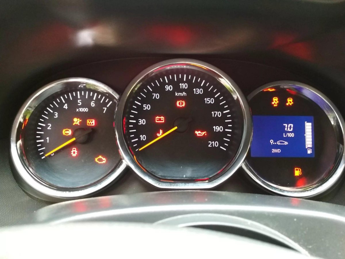 Комбинация приборов Duster 2 Renault