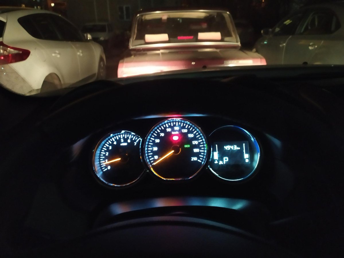 Рено Дастер подсветка приборов
