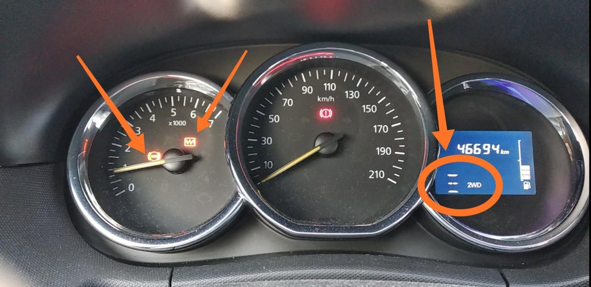 Датчики приборов Рено Дастер 1.5 дизель