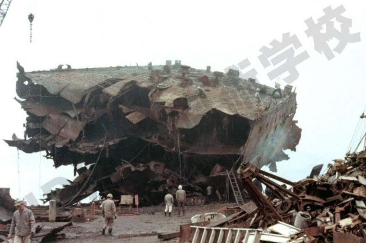 Линкор Муцу подъем