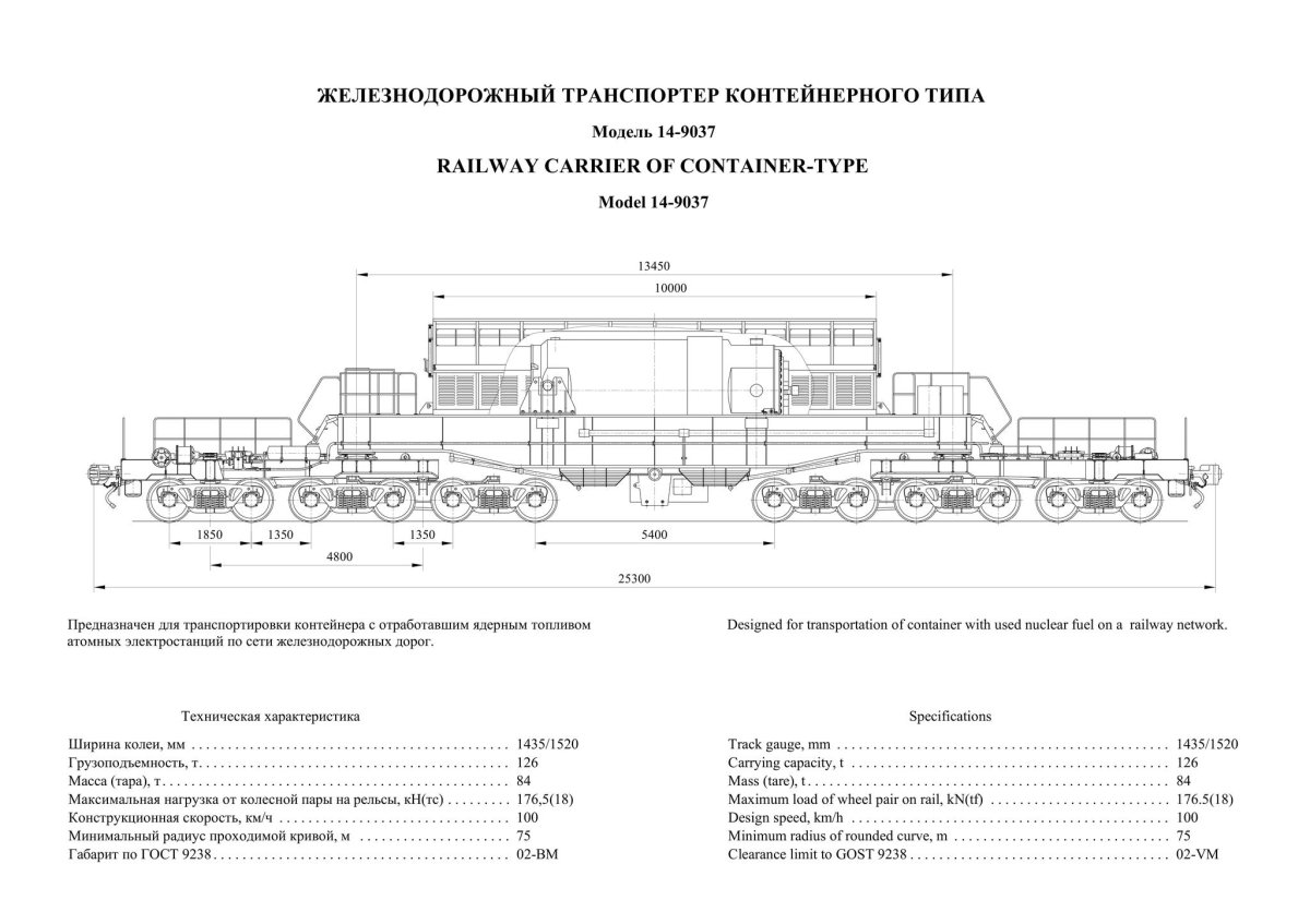 Вагон для перевозки оят