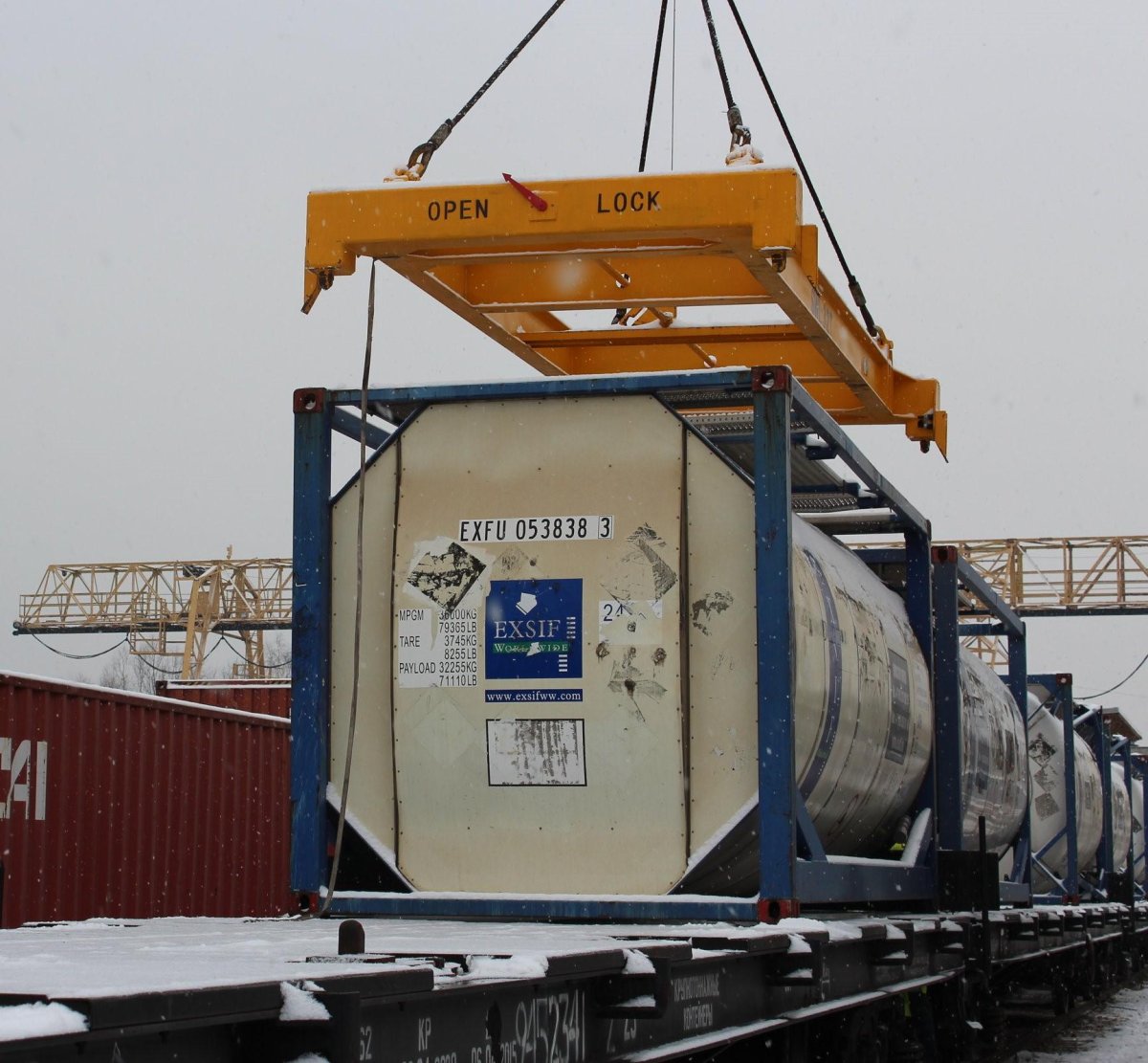 Битумный танк-контейнер ntce1309774