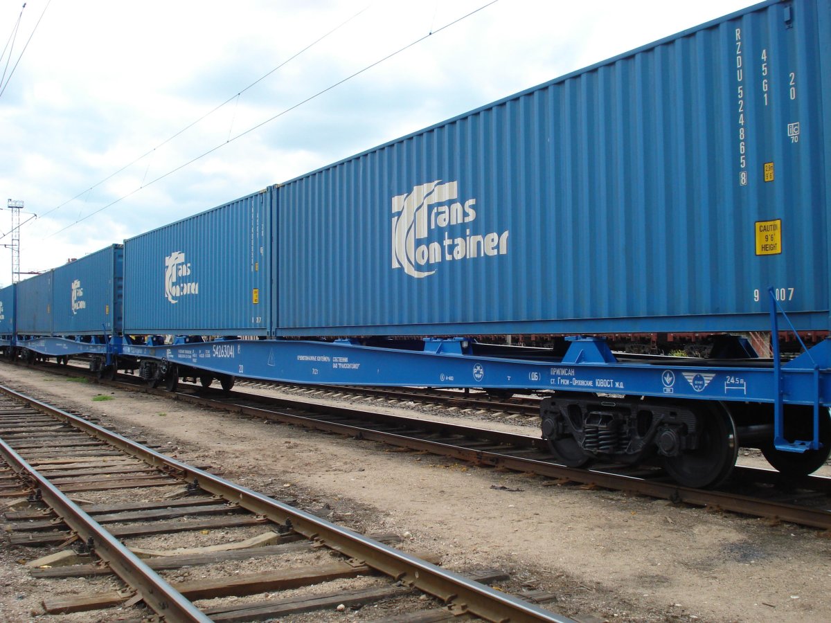 Вагон контейнер ТРАНСКОНТЕЙНЕР