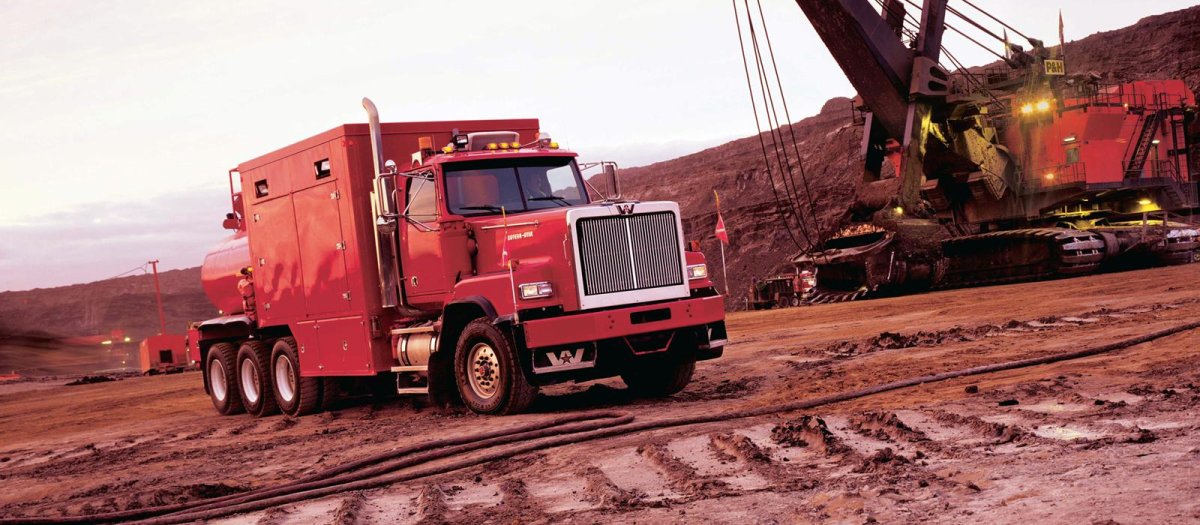 Western Star 6900xd лесовоз