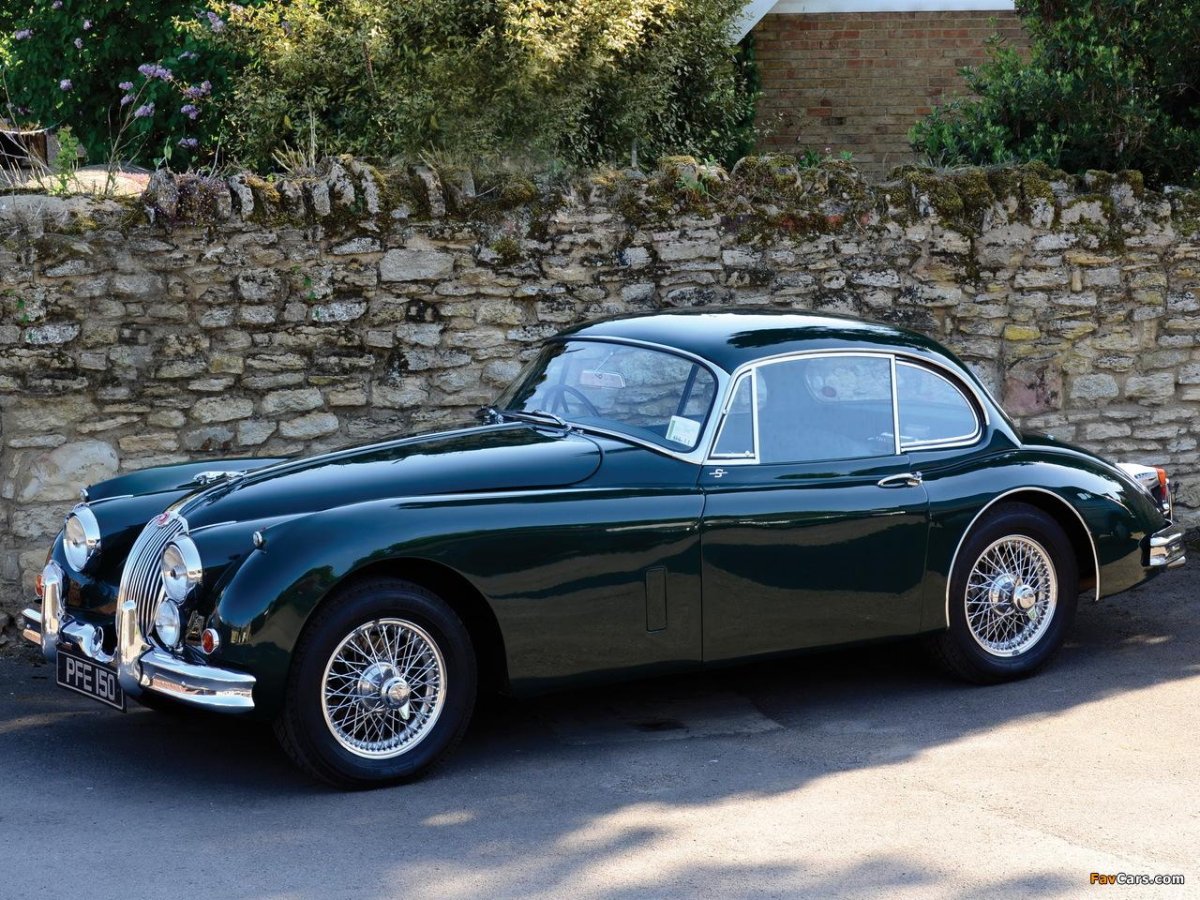 Jaguar xk150 fixed head Coupe 1958 года