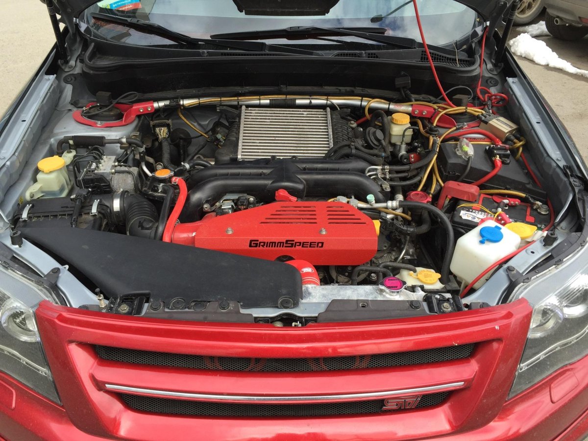 Субару Форестер sh под капотом