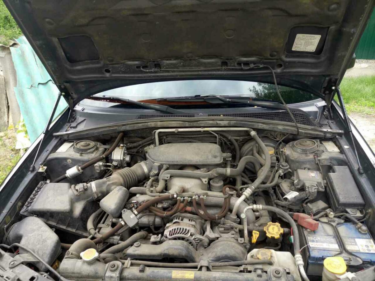 Subaru Forester sg5 под капотом
