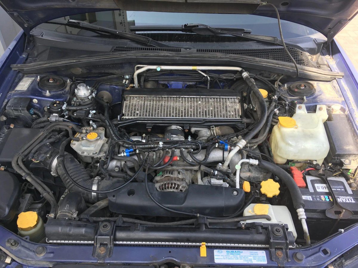 Субару Форестер sg5 под капотом