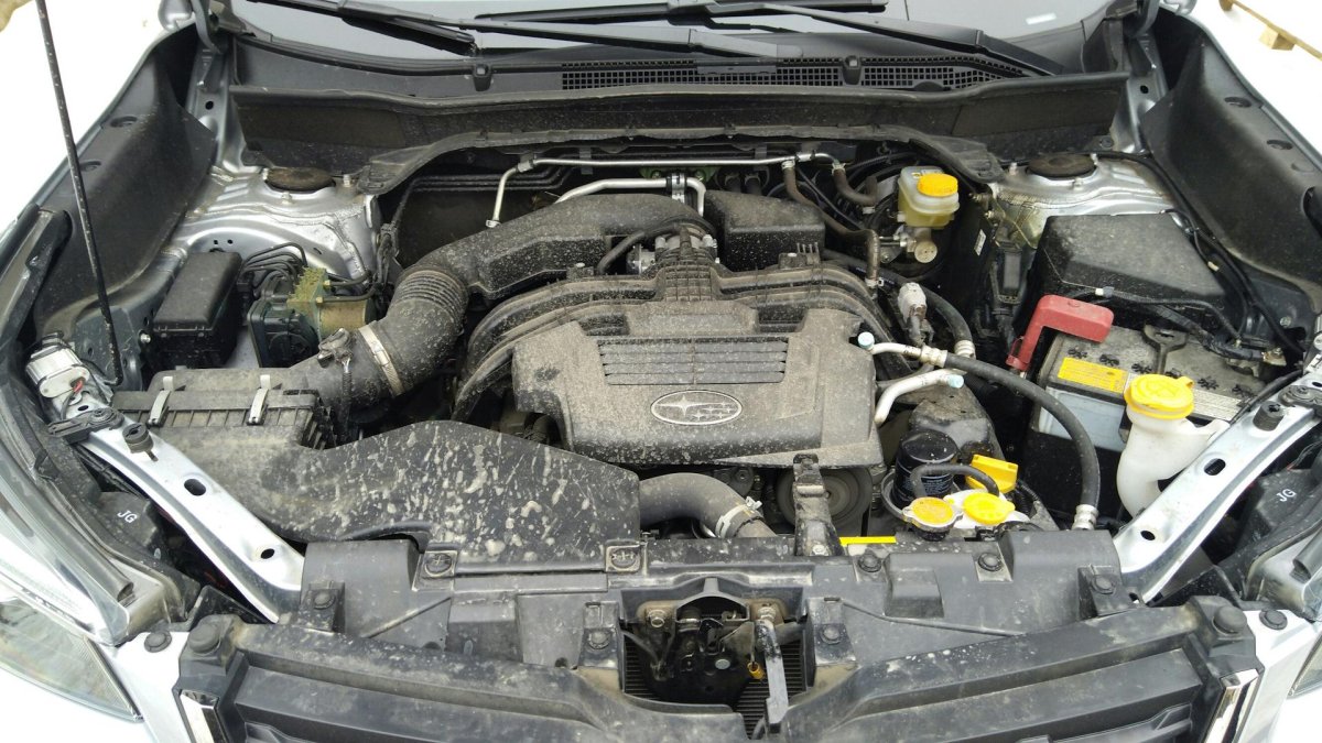 Subaru Forester sk под капотом