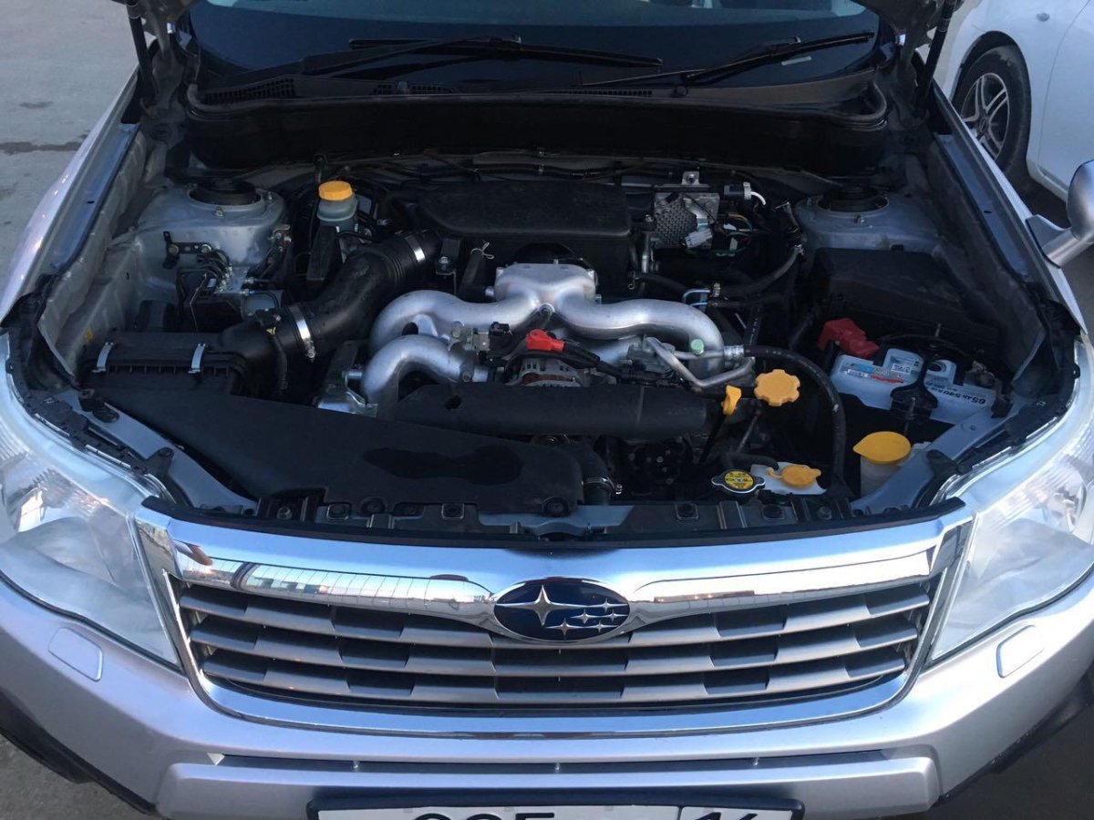 Форестер sh подкапотка