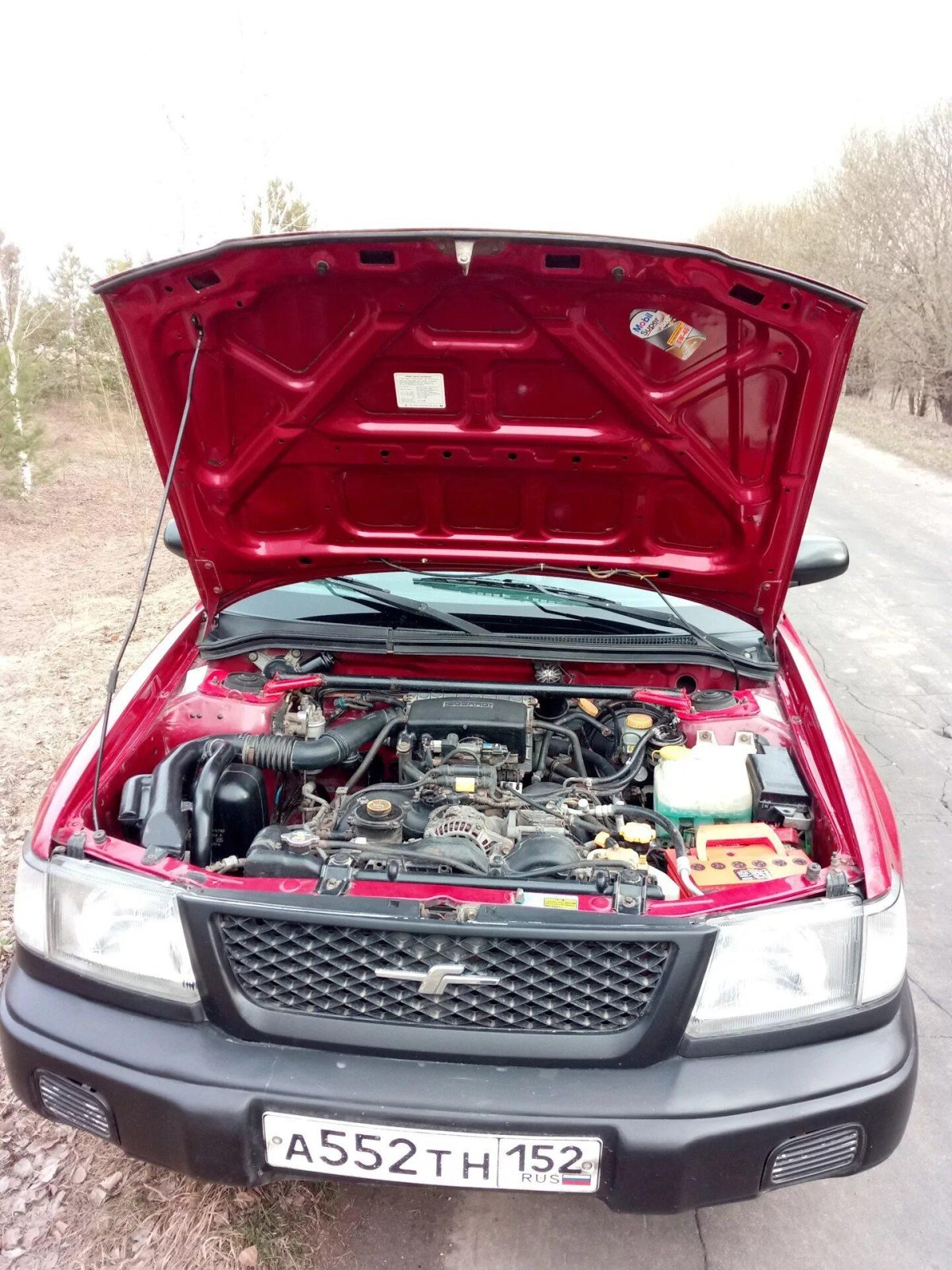 Субару Форестер под капотом