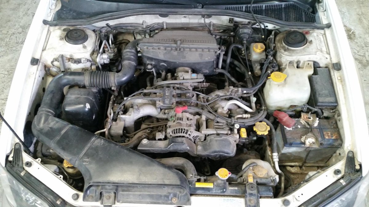 Subaru Outback под капотом