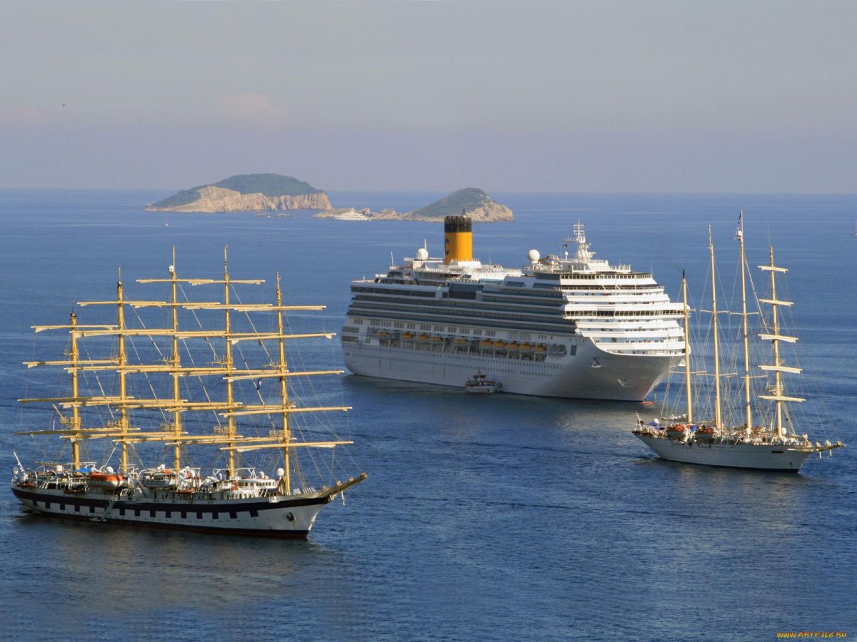 Разные корабли