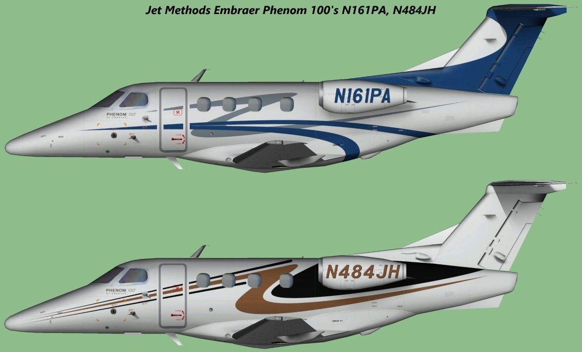 Embraer Phenom 100 схема салона