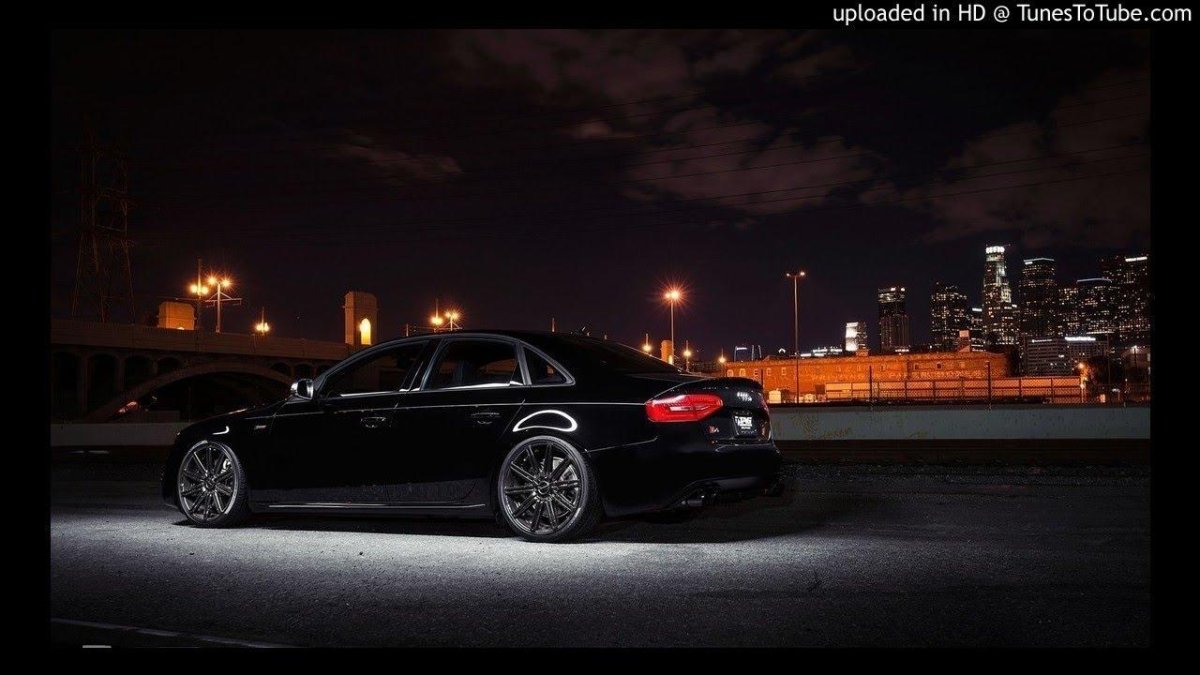 Audi a4 b8 ночью