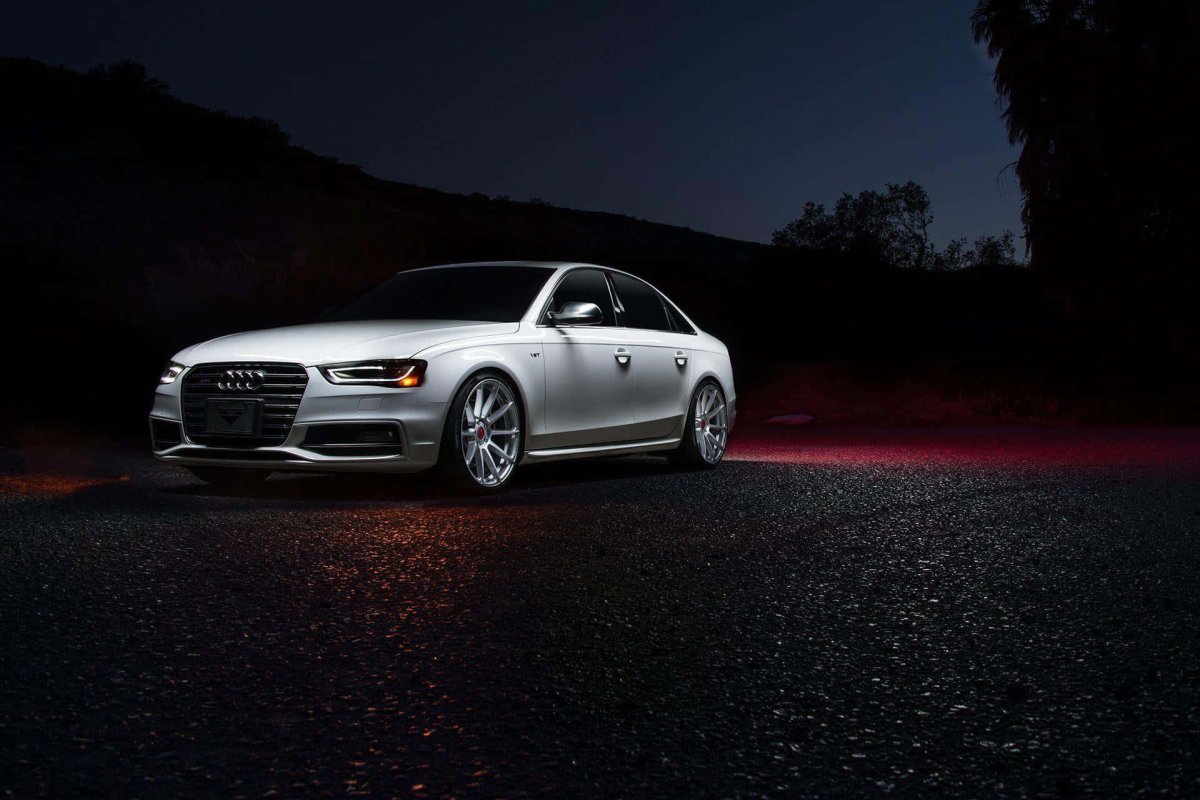 Audi s4 White