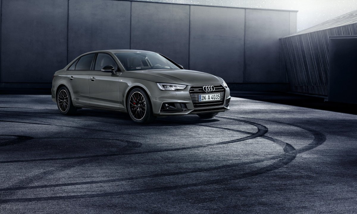 Audi a4 b9 серый