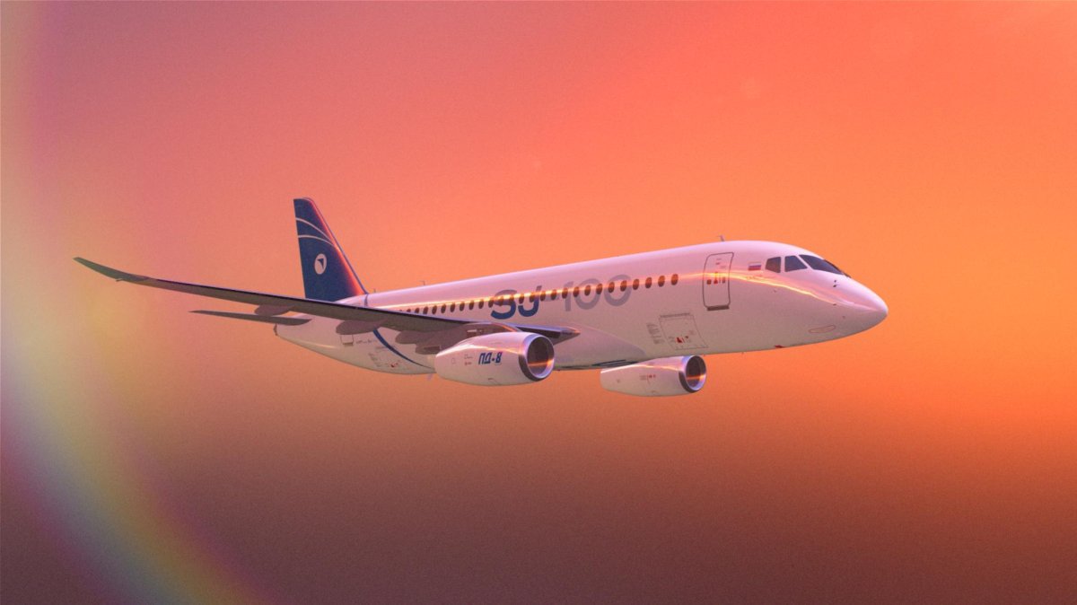 Sj100 самолет