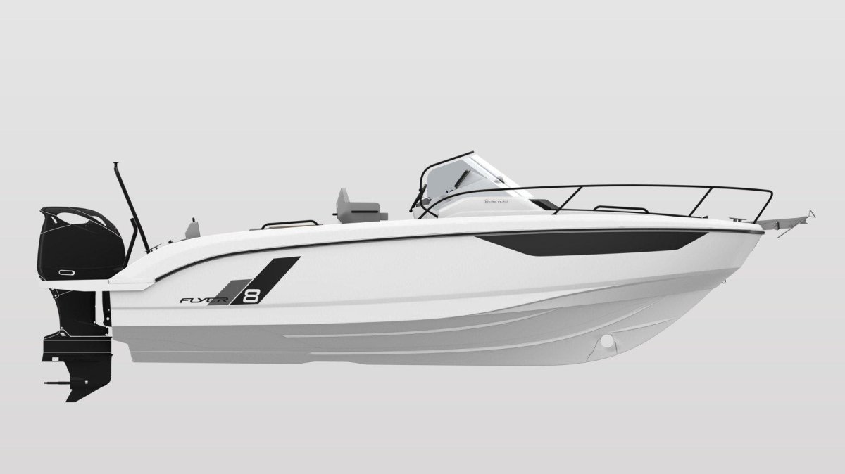 Катер сбоку