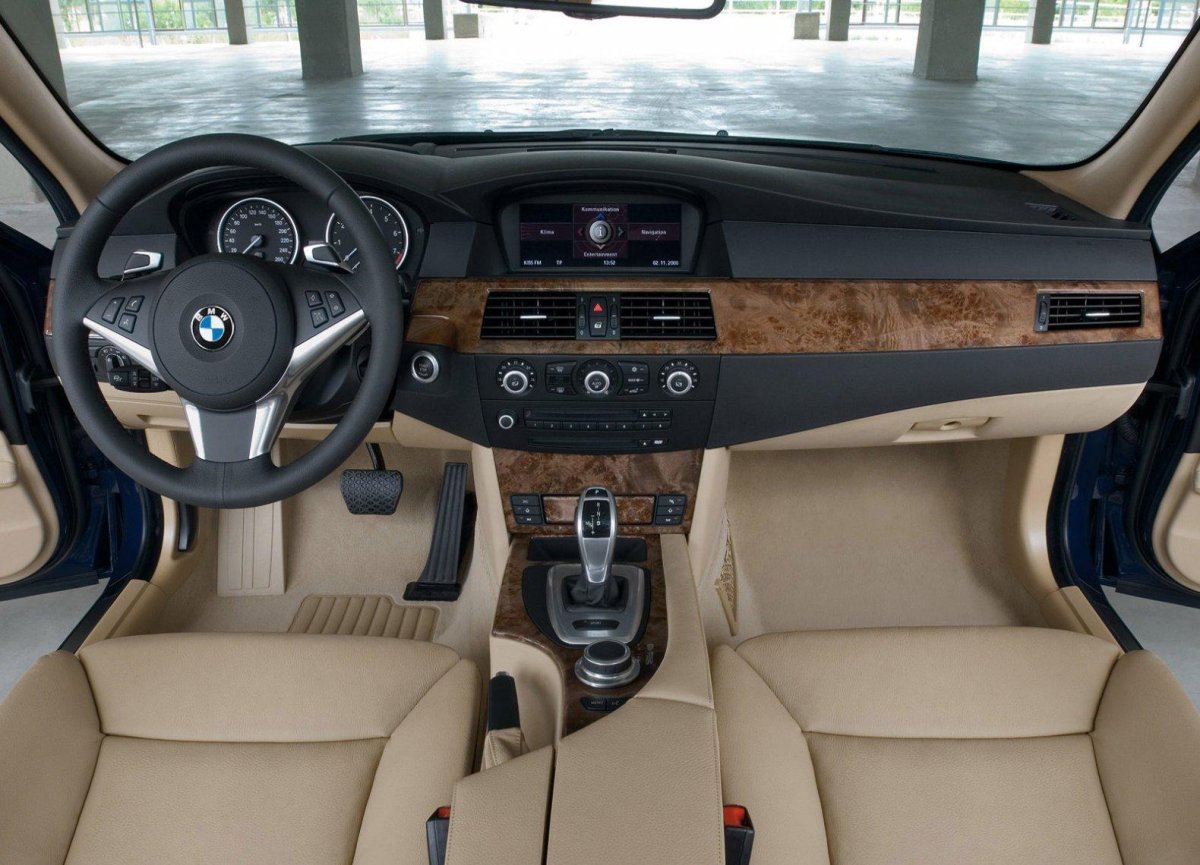 BMW x5 e60 салон