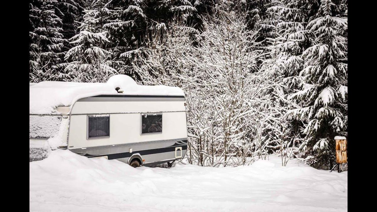 Кемпер зимой