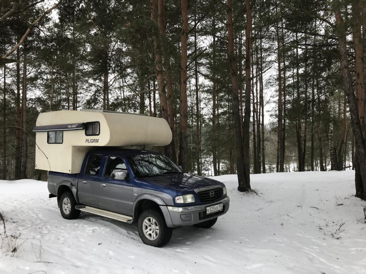 Автодом зимой