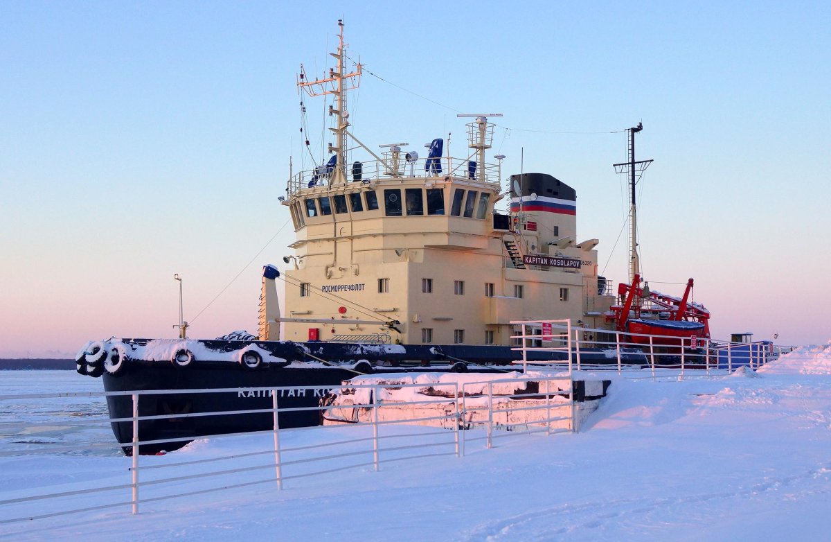Ледокол Капитан Евдокимов Архангельск