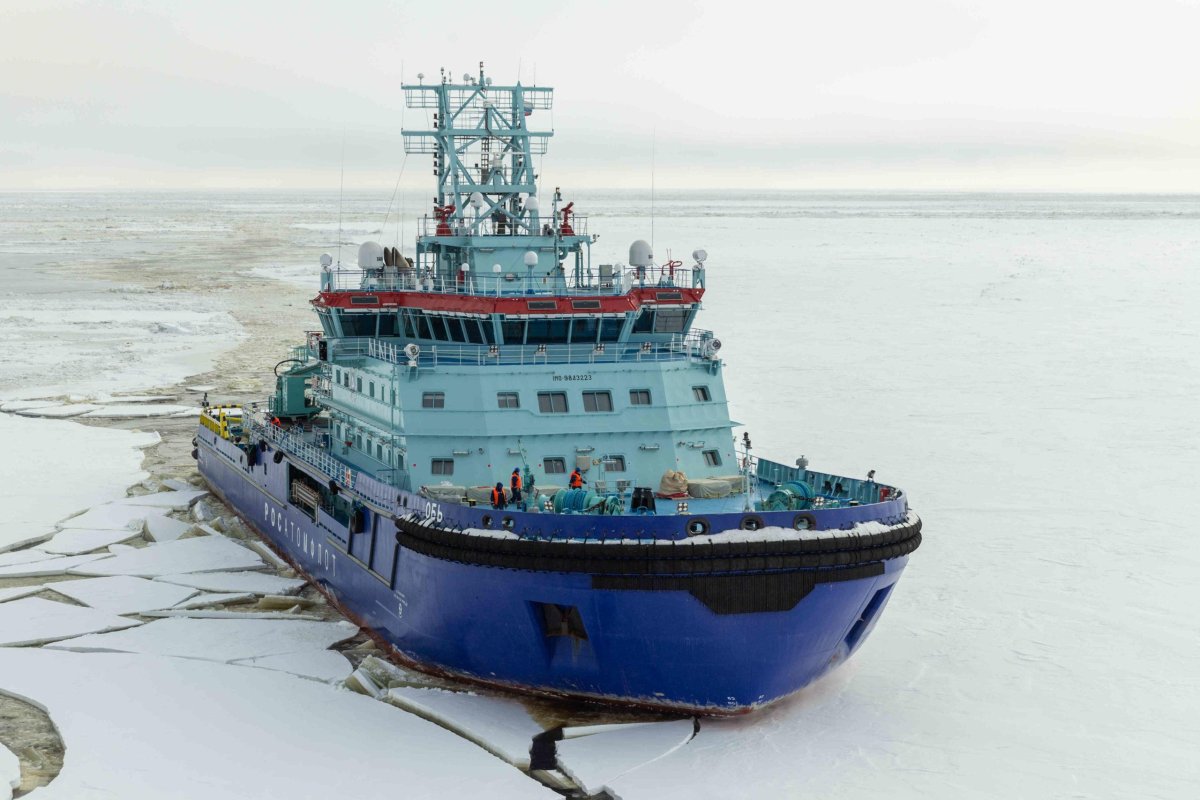 Ледокол Обь проекта Aker Arc 124