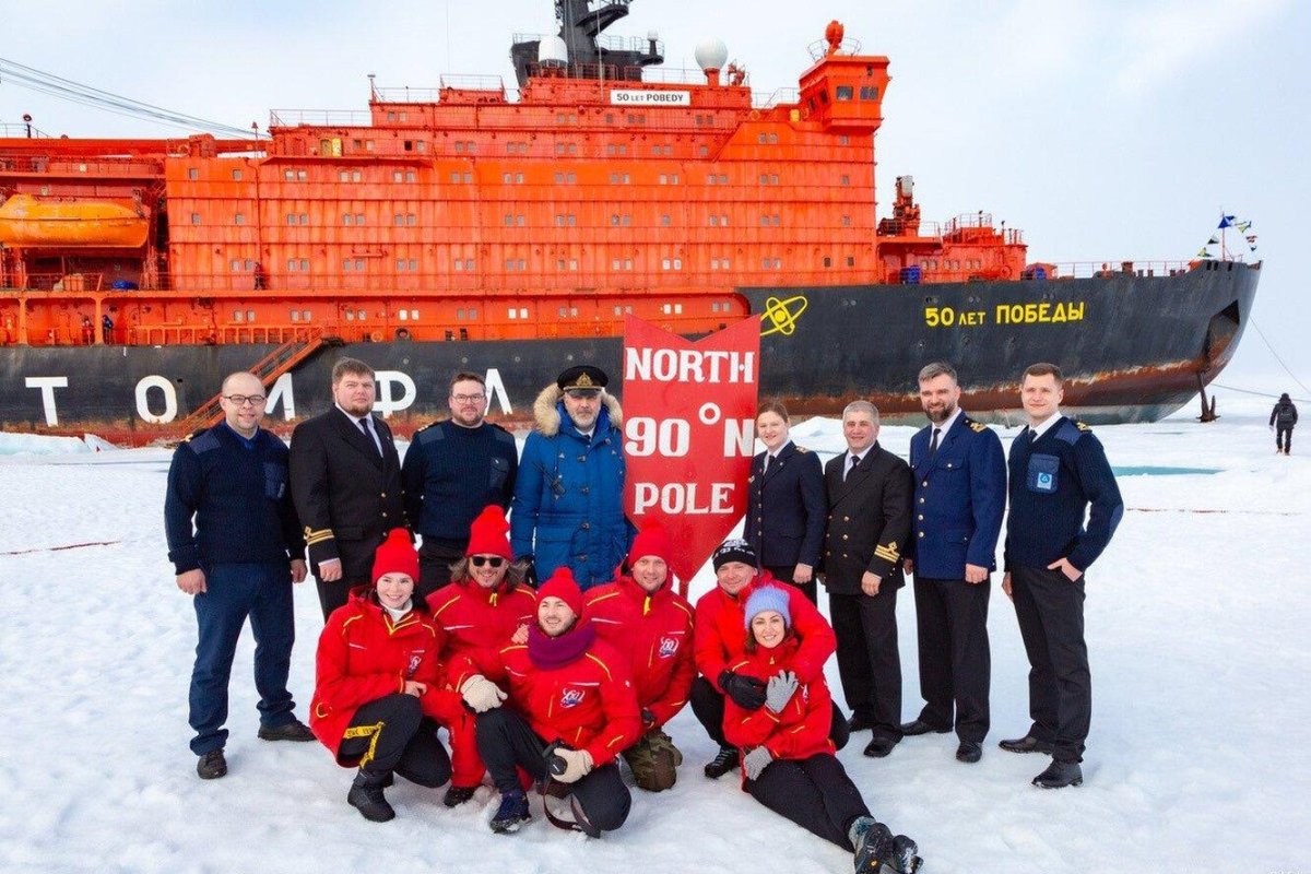 50 Лет Победы атомный ледокол