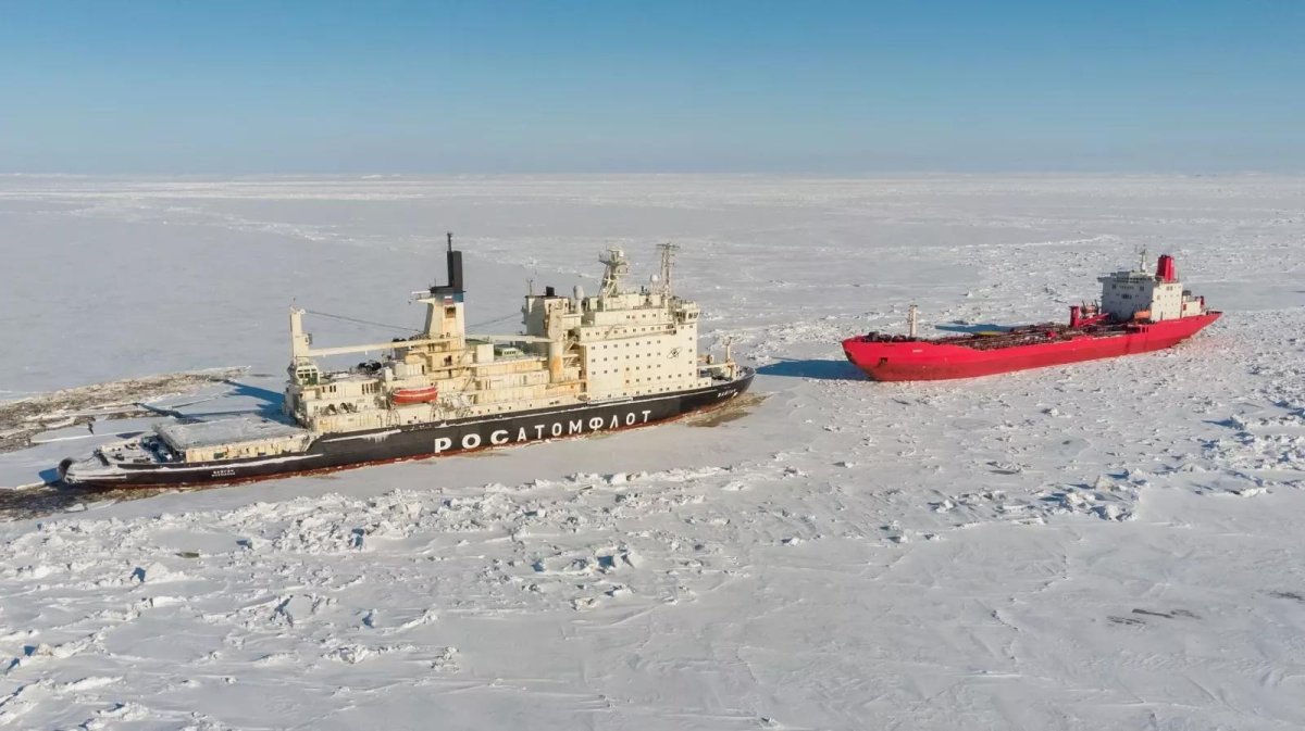 Вайгач атомный ледокол