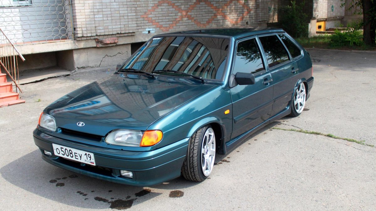 ВАЗ 2114 цвет ЦУНАМИ 363