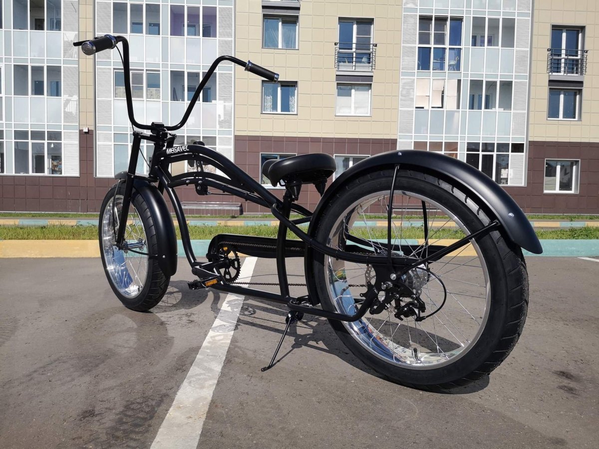 Электровелосипед фэт-байк, чоппер