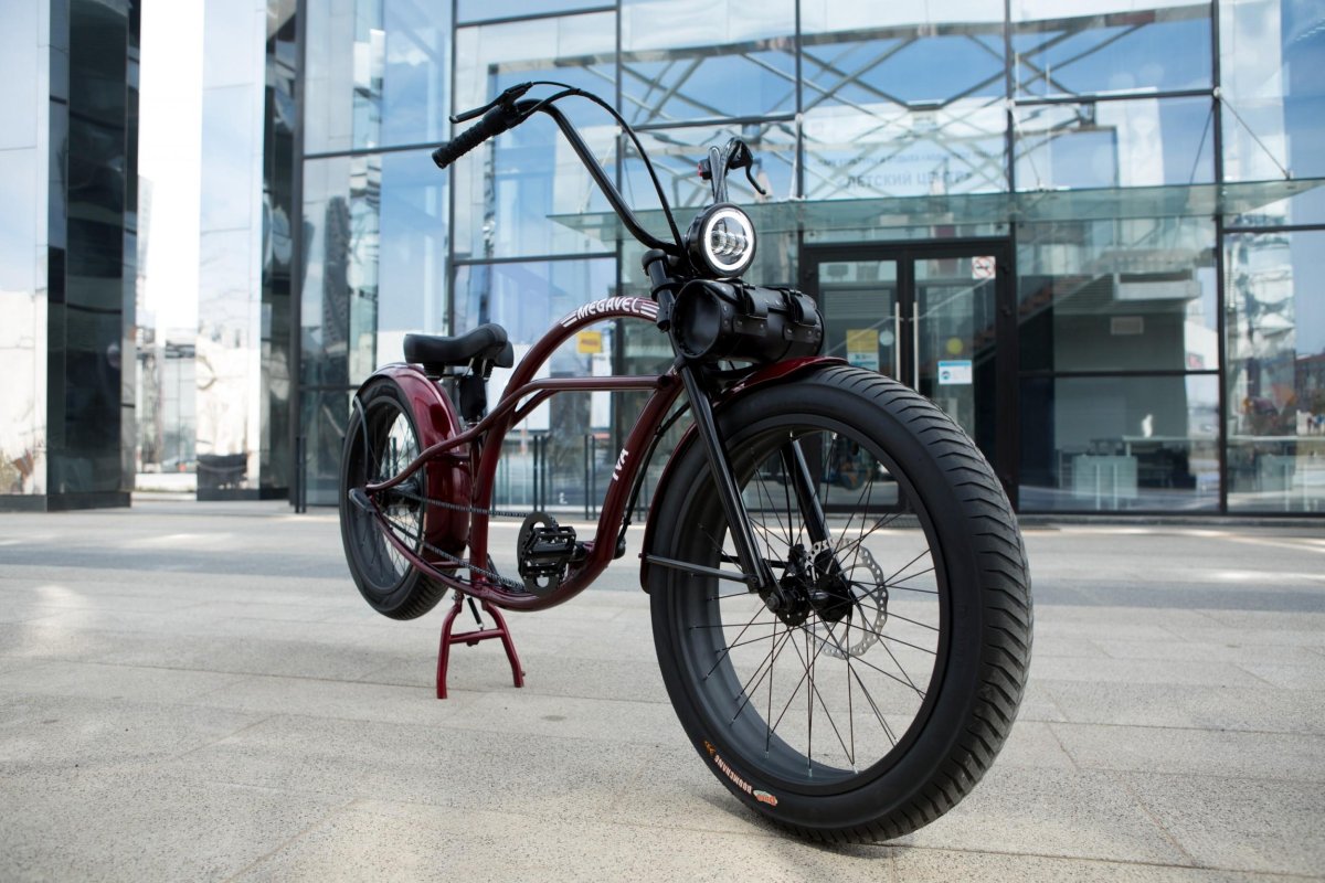 Электровелосипед чоппер