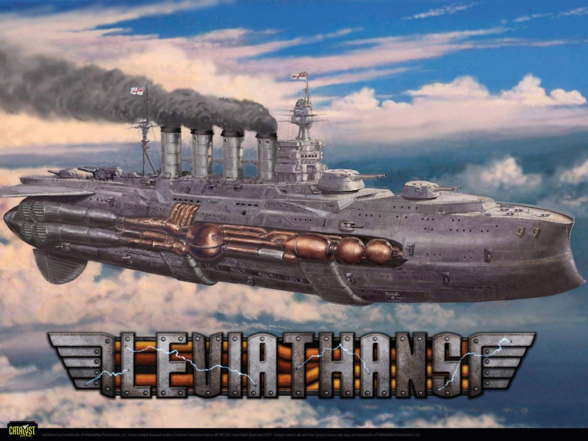 Космический корабль дизельпанк