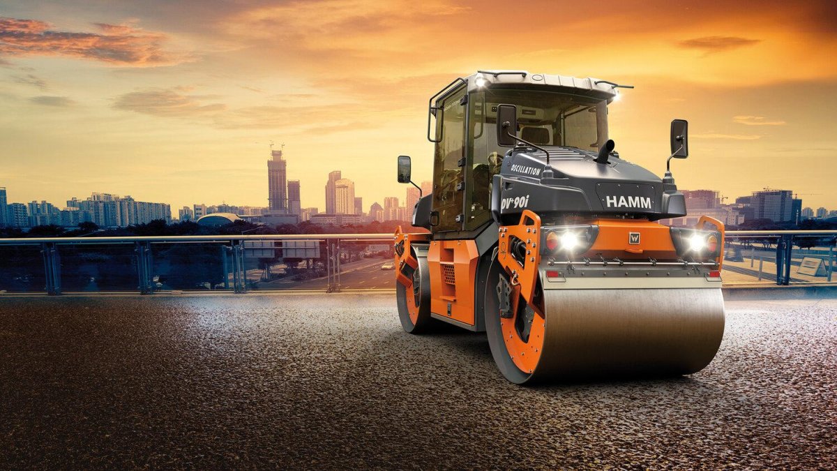 Каток дорожный Хамм 70