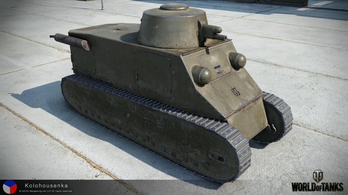 Чешский танк Колохусенка