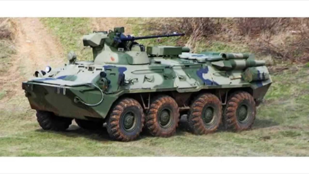 Новый БТР-82а